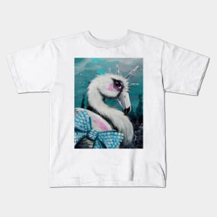 winter flamingo Kids T-Shirt